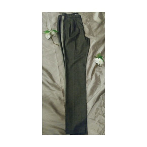 She Said...Grey Tuxedo Trousers - Picture 2 of 5